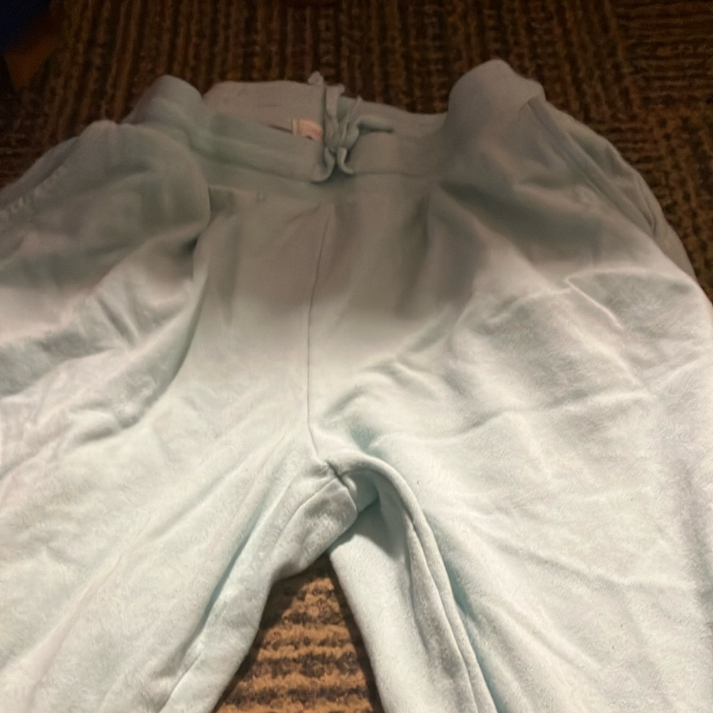 Colsie Blue Track Pants Relaxed Fit Joggers